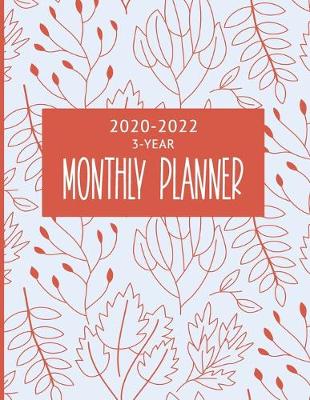 Book cover for 2020-2022 3-Year Monthly Planner