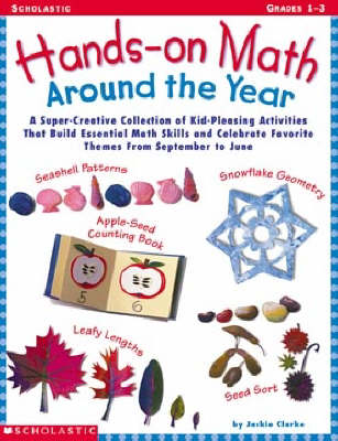 Book cover for Hands-On-Math Around the Year