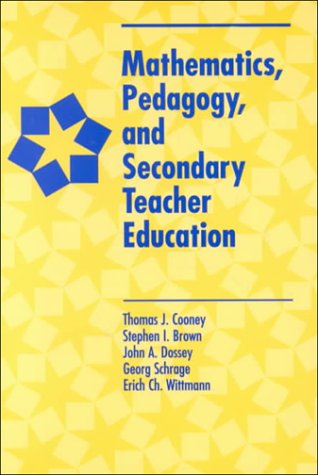 Book cover for Mathematics, Pedagogy & Secondary Teacher Education