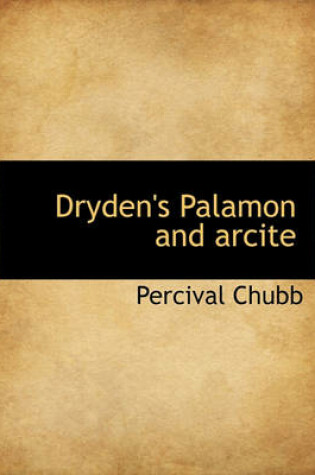 Cover of Dryden's Palamon and Arcite