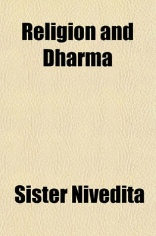 Cover of Religion and Dharma