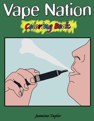 Book cover for Vape Nation Coloring Book