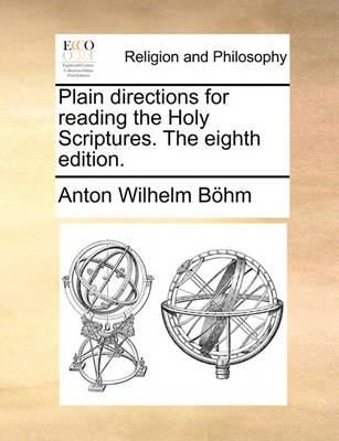Book cover for Plain Directions for Reading the Holy Scriptures. the Eighth Edition.