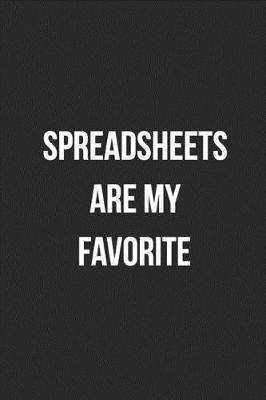 Book cover for Spreadsheets Are My Favorite