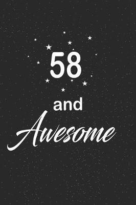 Book cover for 58 and awesome