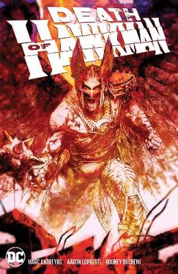 Book cover for The Death of Hawkman