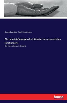 Book cover for Die Hauptstroemungen der Litteratur des neunzehnten Jahrhunderts