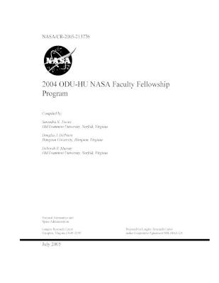 Book cover for 2004 ODU-HU NASA Faculty Fellowship Program