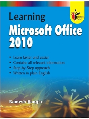 Book cover for Learning Microsoft Office 2010