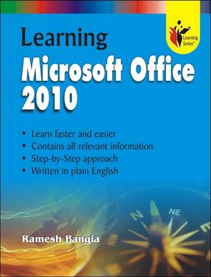 Book cover for Learning Microsoft Office 2010