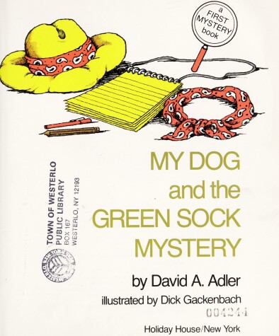 Book cover for My Dog and the Green Sock Mystery