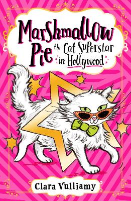 Book cover for Marshmallow Pie The Cat Superstar in Hollywood
