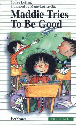 Book cover for Maddie Tries to Be Good