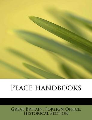 Book cover for Peace Handbooks