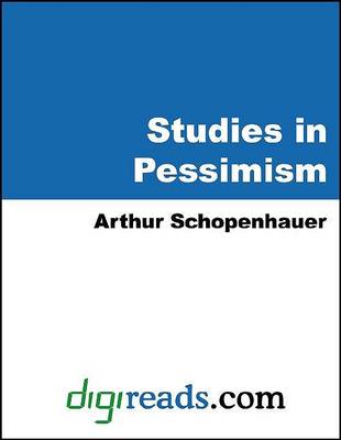 Book cover for The Essays of Schopenhauer (Studies in Pessimism)