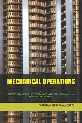 Book cover for Mechanical Operations