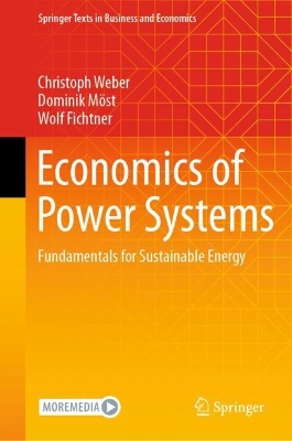 Book cover for Economics of Power Systems