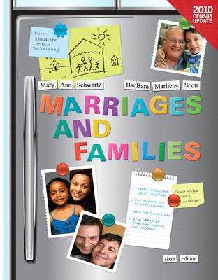 Cover of Marriages and Families, Census Update Plus MyFamilyLab with eText -- Access Card Package