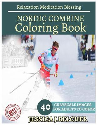 Book cover for Nordic Combine Coloring Books