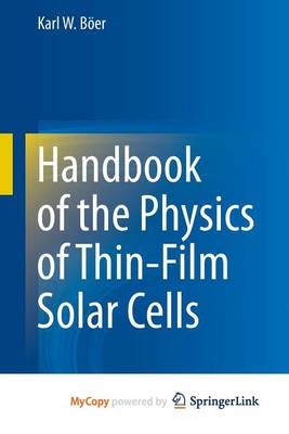 Cover of Handbook of the Physics of Thin-Film Solar Cells