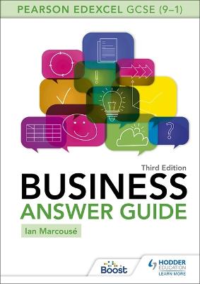 Book cover for Pearson Edexcel GCSE (9-1) Business Answer Guide Third Edition