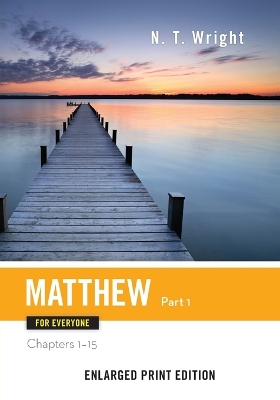 Book cover for Matthew for Everyone, Part 1