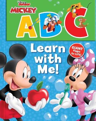 Book cover for Disney Junior Mickey Mouse Clubhouse: Abc, Learn with Me!