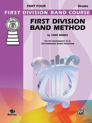 Cover of First Division Band Method, Part 4