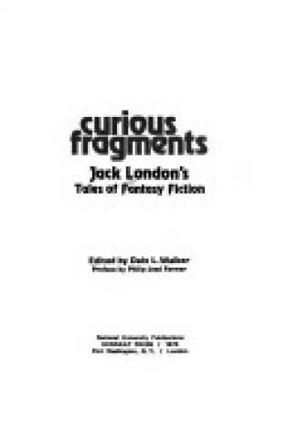 Cover of Curious Fragments