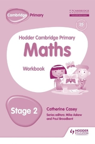 Cover of Hodder Cambridge Primary Maths Workbook 2