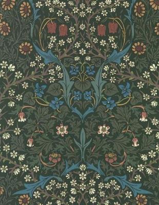 Book cover for Blackthorn, William Morris. Ruled Journal