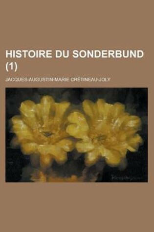 Cover of Histoire Du Sonderbund (1)