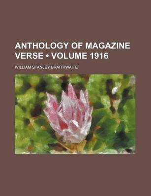 Book cover for Anthology of Magazine Verse (Volume 1916)