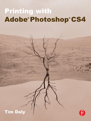 Book cover for Printing with Adobe Photoshop CS4