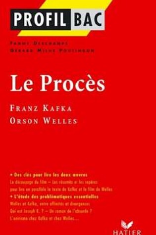 Cover of Profil - Kafka, Welles