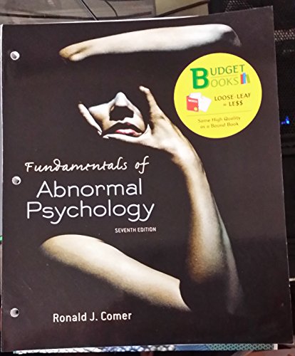 Book cover for Fundamentals of Abnormal Psychology & Student Workbook
