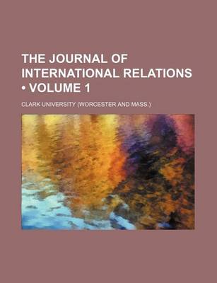 Book cover for The Journal of International Relations (Volume 1)