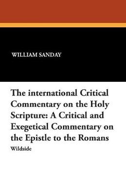 Book cover for The International Critical Commentary on the Holy Scripture