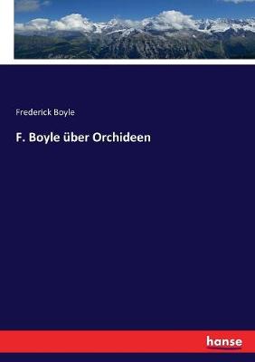 Book cover for F. Boyle �ber Orchideen