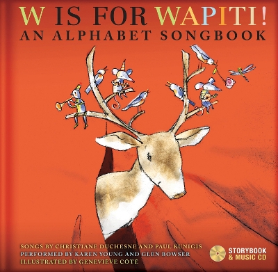 Book cover for W Is for Wapiti!