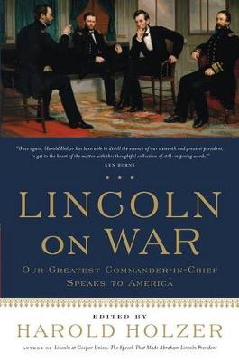 Book cover for Lincoln on War