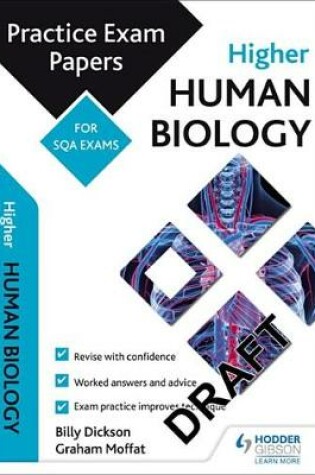 Cover of Higher Human Biology: Practice Papers for SQA Exams