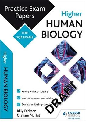 Cover of Higher Human Biology: Practice Papers for SQA Exams