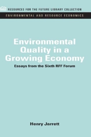 Cover of Environmental Quality in a Growing Economy