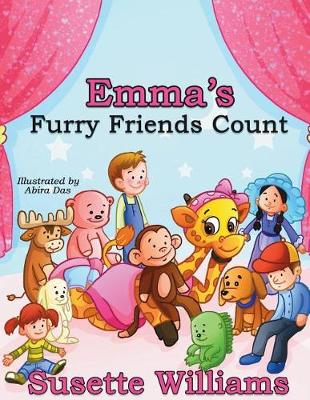 Book cover for Emma's Furry Friends Count