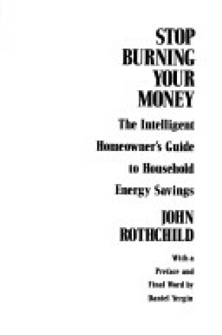 Cover of Stop Burning Your Money