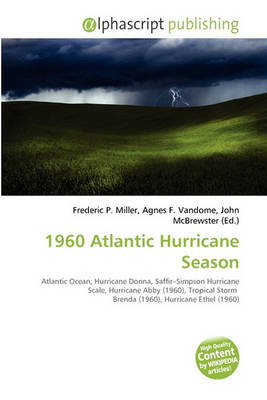 Book cover for 1960 Atlantic Hurricane Season