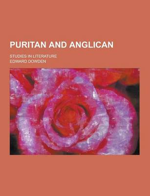 Book cover for Puritan and Anglican; Studies in Literature