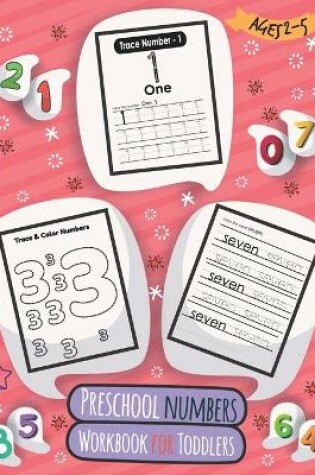 Cover of Preschool numbers Workbook for Toddlers