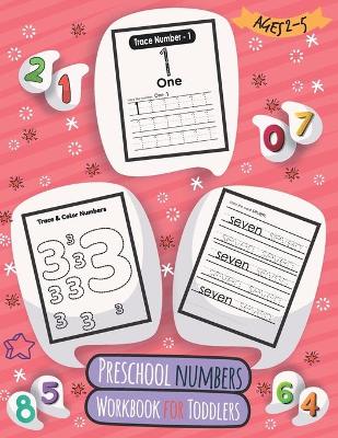 Book cover for Preschool numbers Workbook for Toddlers